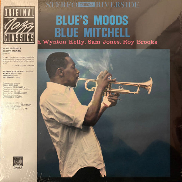 Blue Mitchell - Blue's Moods (LP, Album, RE, RM, 180)