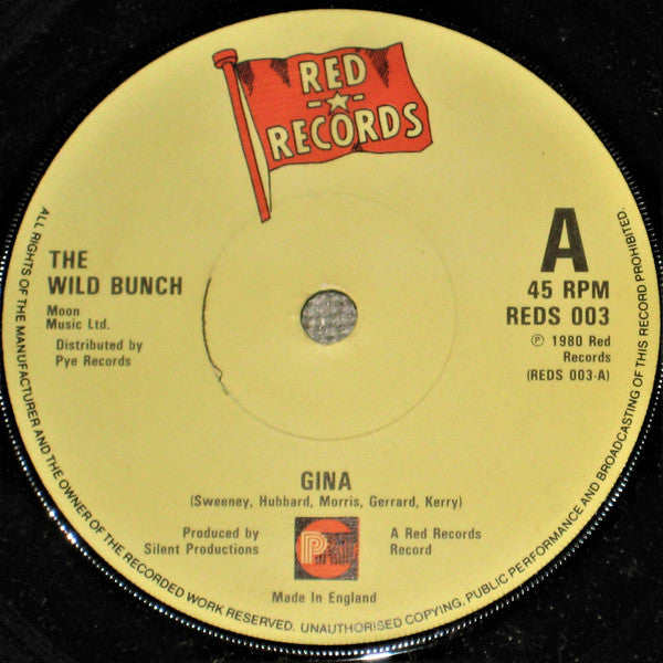 The Wild Bunch (5) - Gina (7", Single)