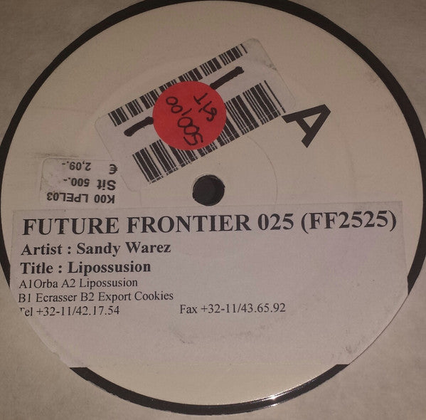 Sandy Warez - Liposussion (12", Promo, W/Lbl)