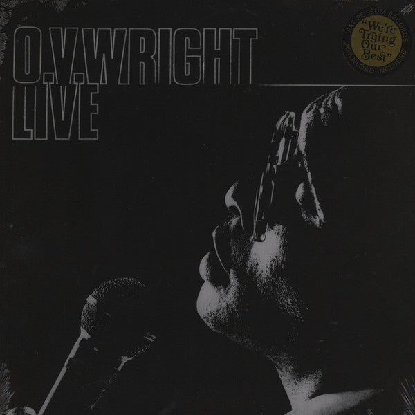 O.V. Wright - Live (LP, Album, RE)