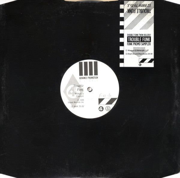 Trouble Funk - Woman Of Principle (12", Promo, Smplr)