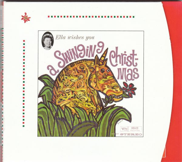 Ella Fitzgerald - Ella Wishes You A Swinging Christmas (CD, Album, RE, RM, Dig)