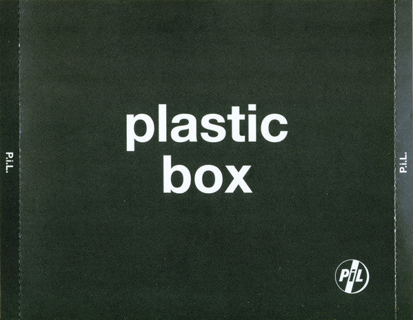 PiL* - Plastic Box (4xCD, Comp, RE)