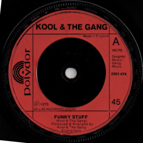 Kool & The Gang - Funky Stuff (7", Single)