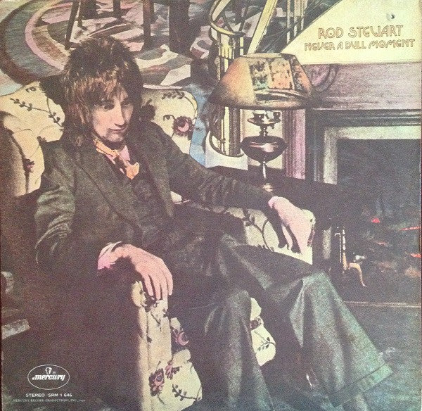 Rod Stewart - Never A Dull Moment (LP, Album, Pit)