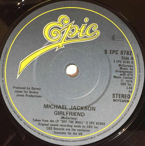 Michael Jackson / The Jacksons - Girlfriend / Bless His Soul (7", Single)