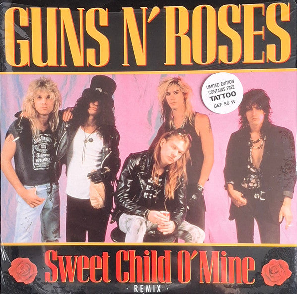 Guns N' Roses - Sweet Child O' Mine · Remix · (7", Single, Ltd)