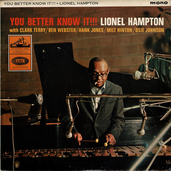 Lionel Hampton - You Better Know It!!! (LP, Album, Mono)