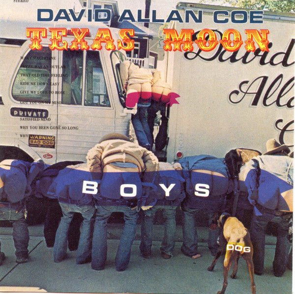 David Allan Coe - Texas Moon (CD, Album, RE)