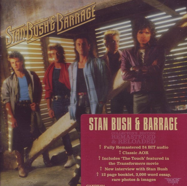 Stan Bush & Barrage (3) - Stan Bush & Barrage (CD, Album, RE, RM)