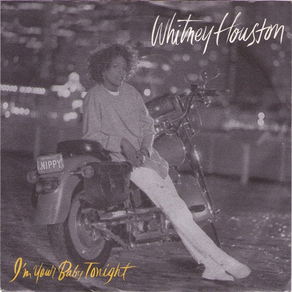 Whitney Houston - I'm Your Baby Tonight (7", Single, Sil)