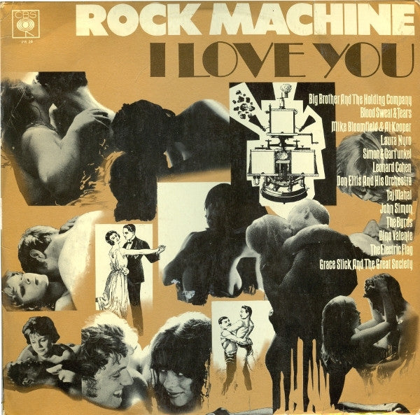 Various - Rock Machine - I Love You (LP, Album, Smplr)