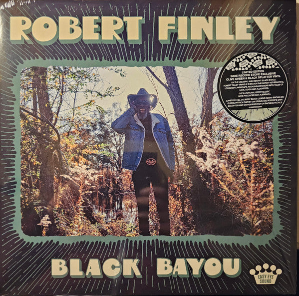 Robert Finley - Black Bayou (LP, Album, Ltd, Oli)