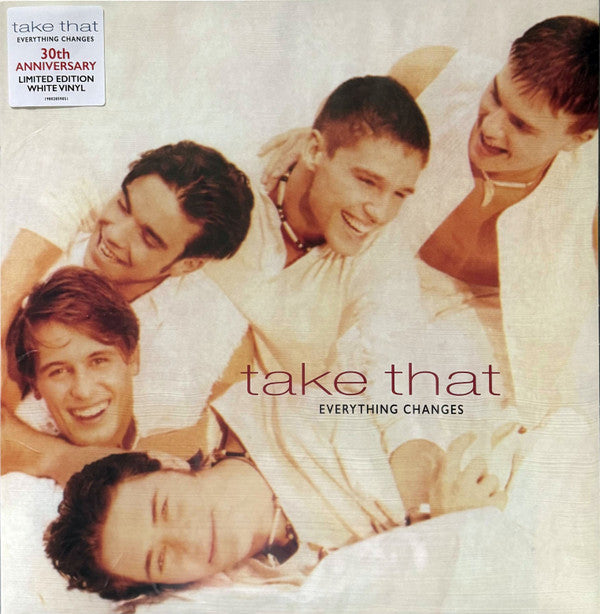 Take That - Everything Changes (LP, Album, RE, Whi)