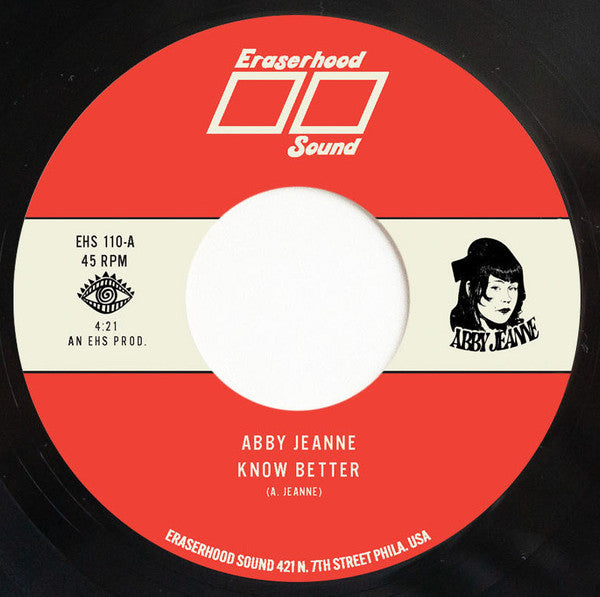 Abby Jeanne - Know Better / Sage & Cigarettes (7", Bla)