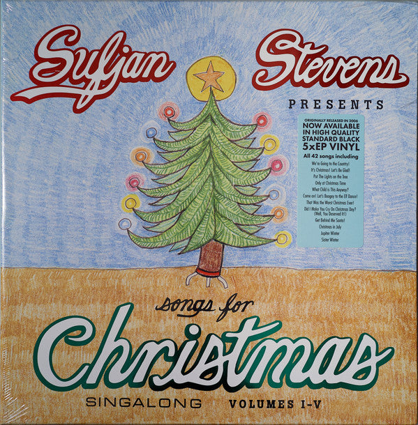 Sufjan Stevens - Songs For Christmas (Box, Comp + 5x12", EP, RE)