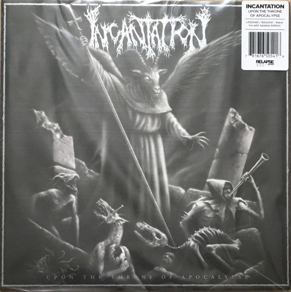 Incantation - Upon The Throne Of Apocalypse (LP, Album, RE, RM, Bla)