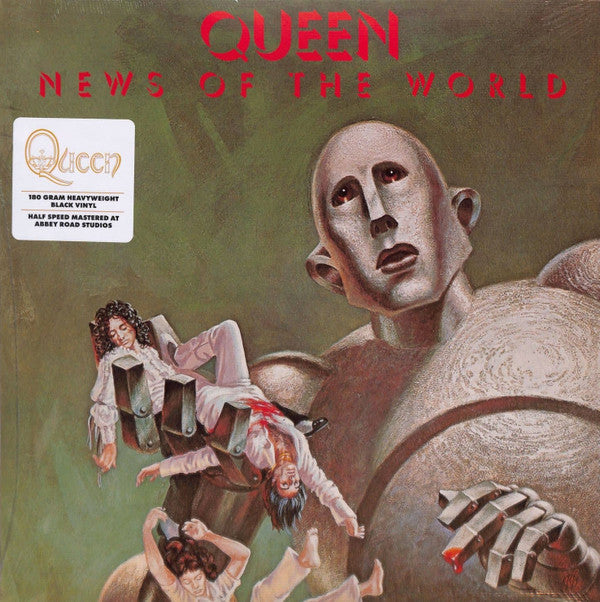 Queen - News Of The World (LP, Album, RE, Gat)