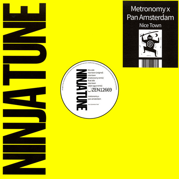 Metronomy x Pan Amsterdam - Nice Town (12", Single, Ltd)