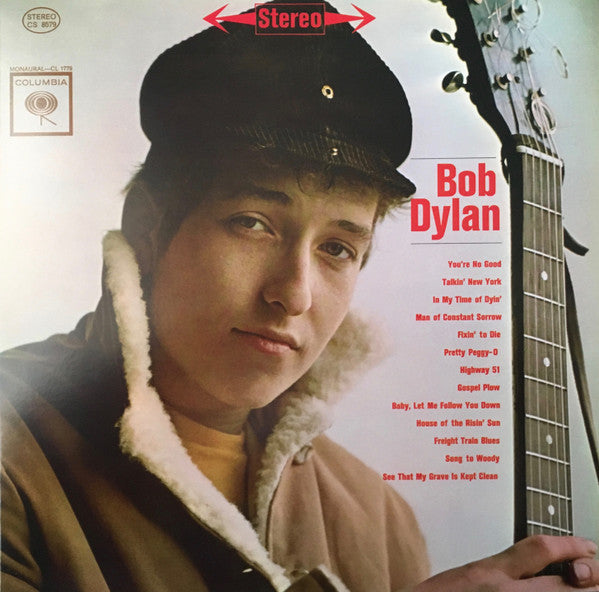 Bob Dylan - Bob Dylan (LP, Album, RE)
