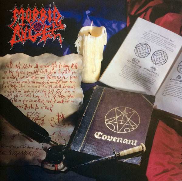 Morbid Angel - Covenant (LP, Album, RE, RM, Gat)