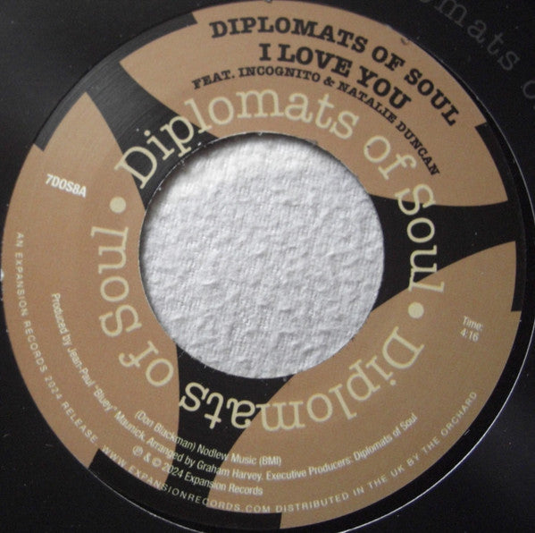 Diplomats Of Soul - I Love You / Teacherman (7", Single)