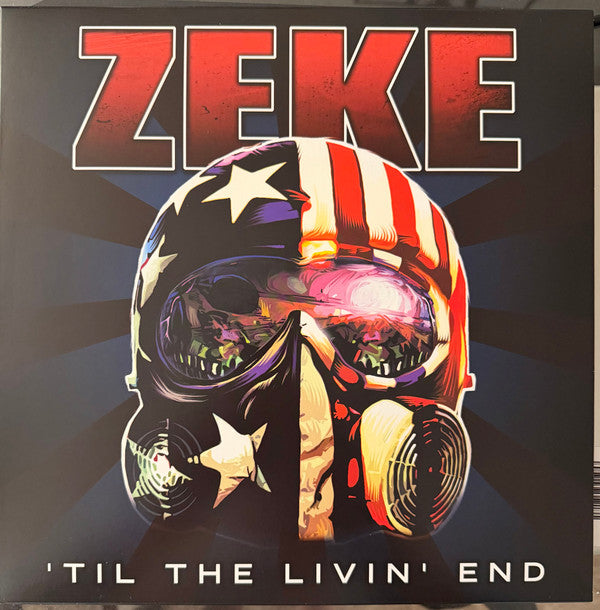 Zeke - 'Til The Livin' End (LP, Album, RE, RP, Pur)