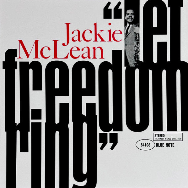 Jackie McLean - Let Freedom Ring (LP, Album, RE, 180)