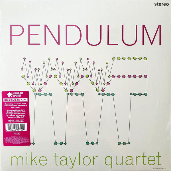 Mike Taylor Quartet - Pendulum (LP, Album, RE, RM)