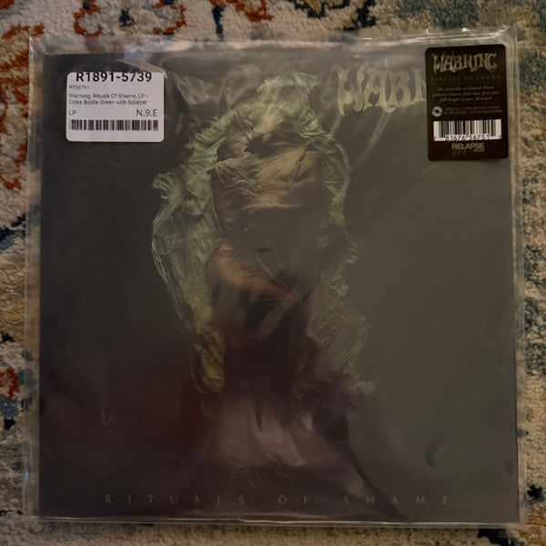 Warning (8) - Rituals Of Shame (LP, Album, Ltd, Cok)