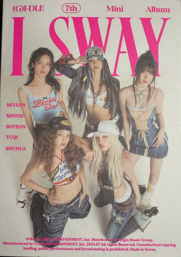 (G)I-DLE - I Sway (CD, MiniAlbum, Bea)
