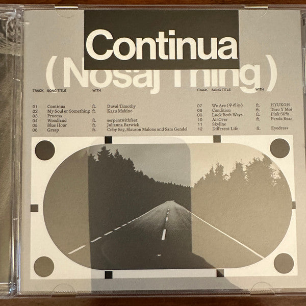 Nosaj Thing - Continua (CD, Album)