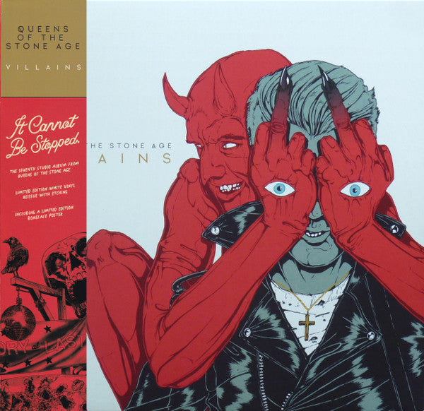Queens Of The Stone Age - Villains (LP + LP, S/Sided, Etch + Album, Ltd, RE, RP, Whi)