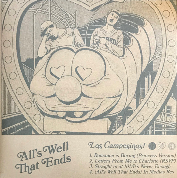 Los Campesinos! - All's Well That Ends (10", EP, Ltd, RE)