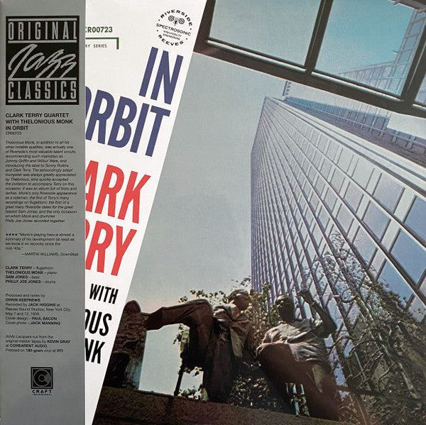 Clark Terry With Thelonious Monk - In Orbit (LP, Album, Mono, RE, 180)