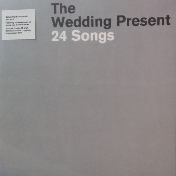 The Wedding Present - 24 Songs (3xLP, Comp, Gre + 2xCD, Comp + DVD + Dlx)