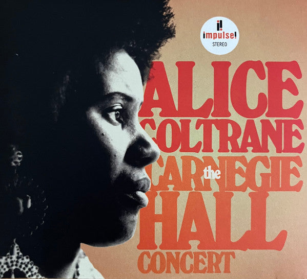 Alice Coltrane - The Carnegie Hall Concert (2xCD, Album, Dig)