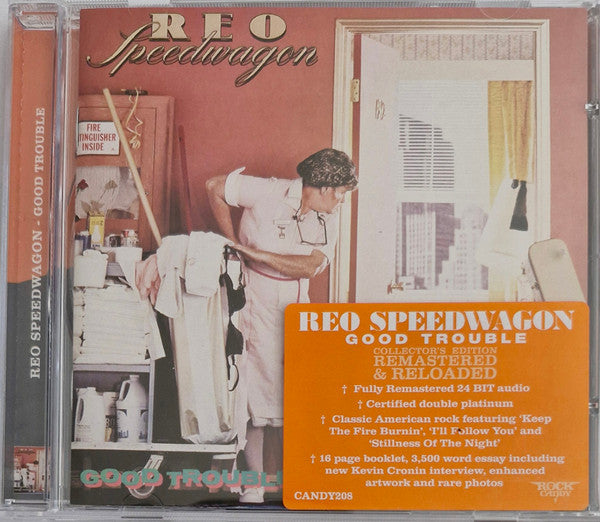 REO Speedwagon - Good Trouble (CD, Album, RE, RM)