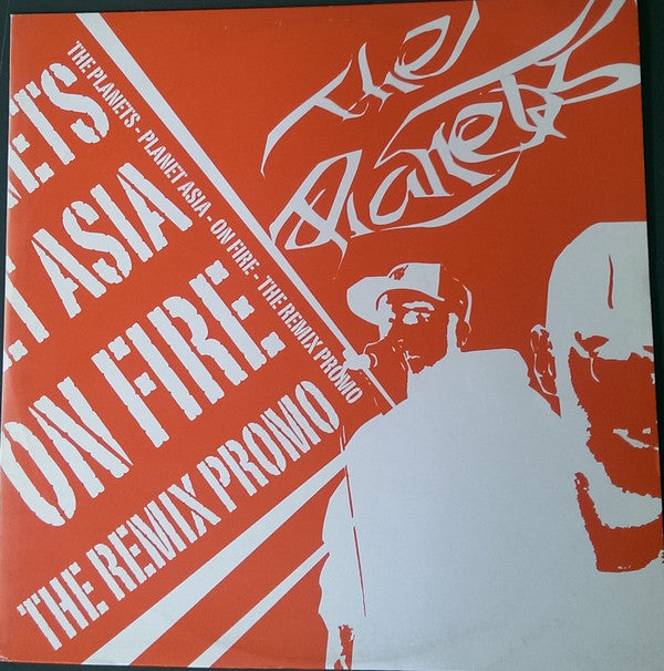 The Planets - On Fire The Remix Promo (12")