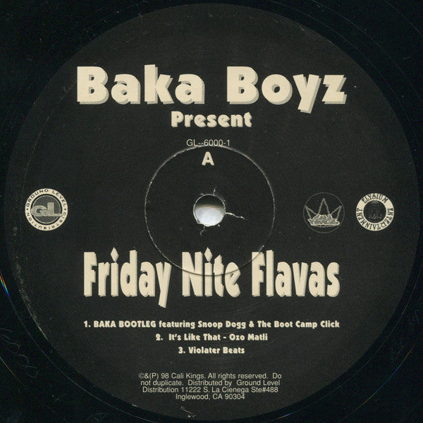 Baka Boyz - Friday Nite Flavas (12", EP)