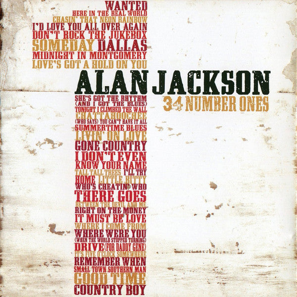 Alan Jackson (2) - 34 Number Ones (2xCD, Comp)