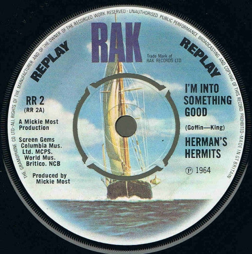 Herman's Hermits - I'm Into Something Good (7")