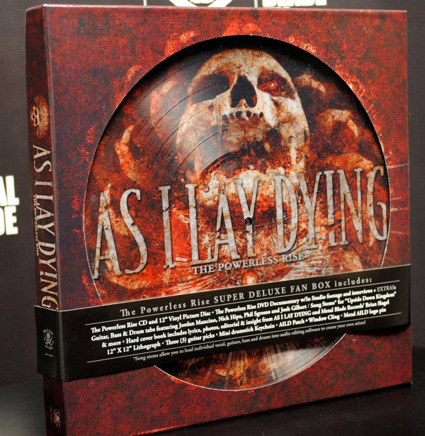 As I Lay Dying - The Powerless Rise (CD, Album, Dig + LP, Album, Pic + DVD-V + Box, Ltd)