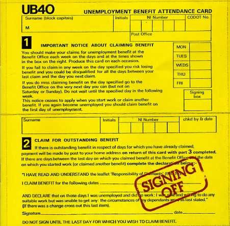 UB40 - Signing Off (CD, Album, RE)