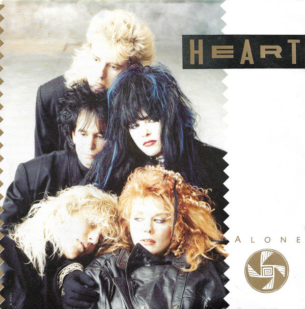 Heart - Alone (7", Single, Sil)