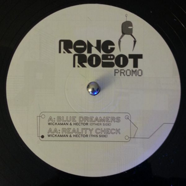 Wickaman & Hector (13) - Blue Dreamers / Reality Check (12", Promo)