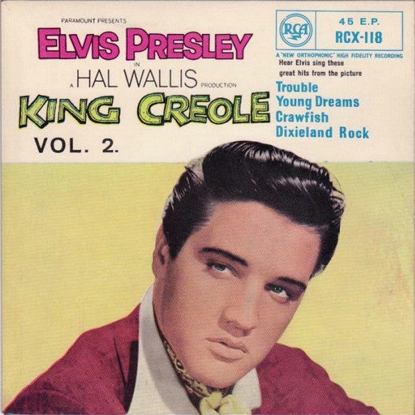 Elvis Presley - King Creole Vol.2 (7", EP)
