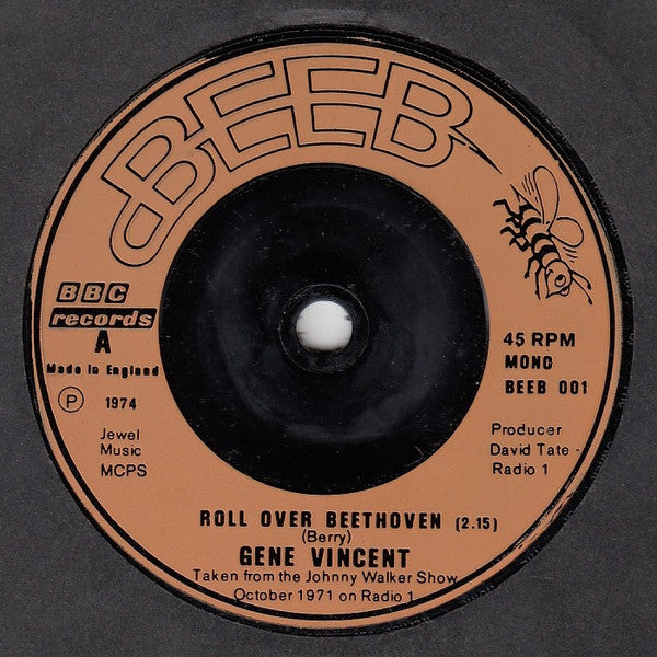 Gene Vincent - Roll Over Beethoven (7", Mono, Inj)