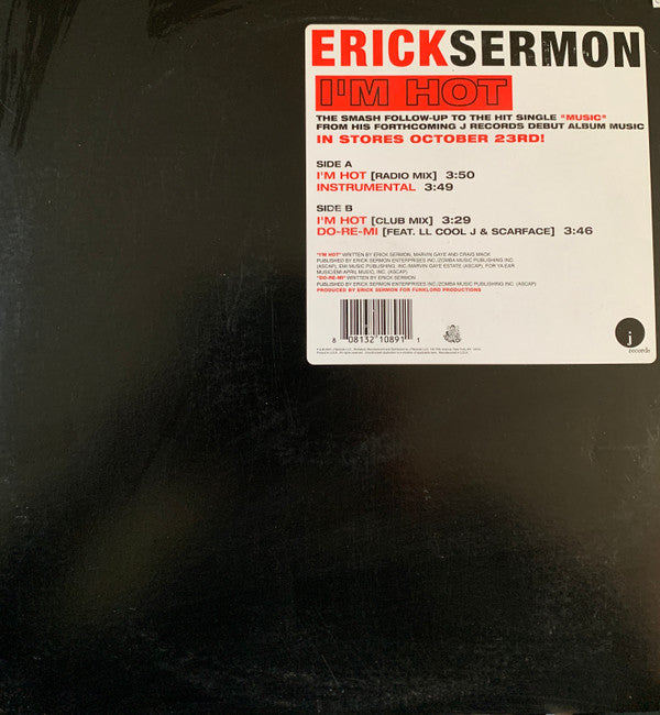 Erick Sermon - I'm Hot (12")