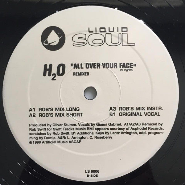 H2O - All Over Your Face (12")